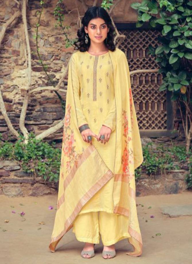 KARMA NOOR VOL-3 Casual Wear Maslin Zari Lining With hand Work Salwar Suit Collection